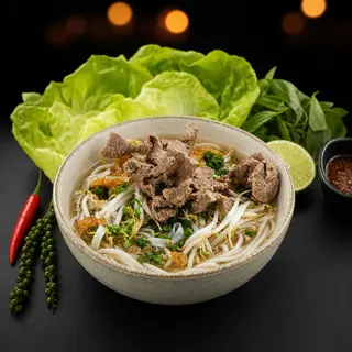 Pho with Grilled